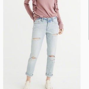 Abercrombie Ames Slim Boyfriend Jeans